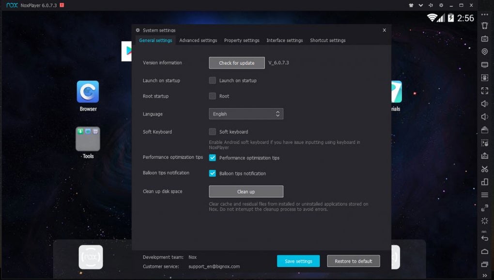 nox emulator for windows 10