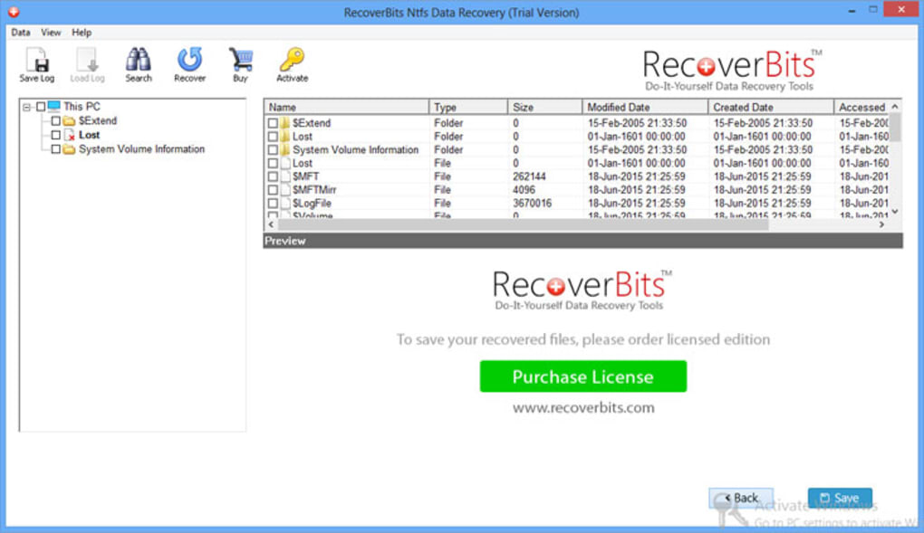 ntfs file system recovery software free download