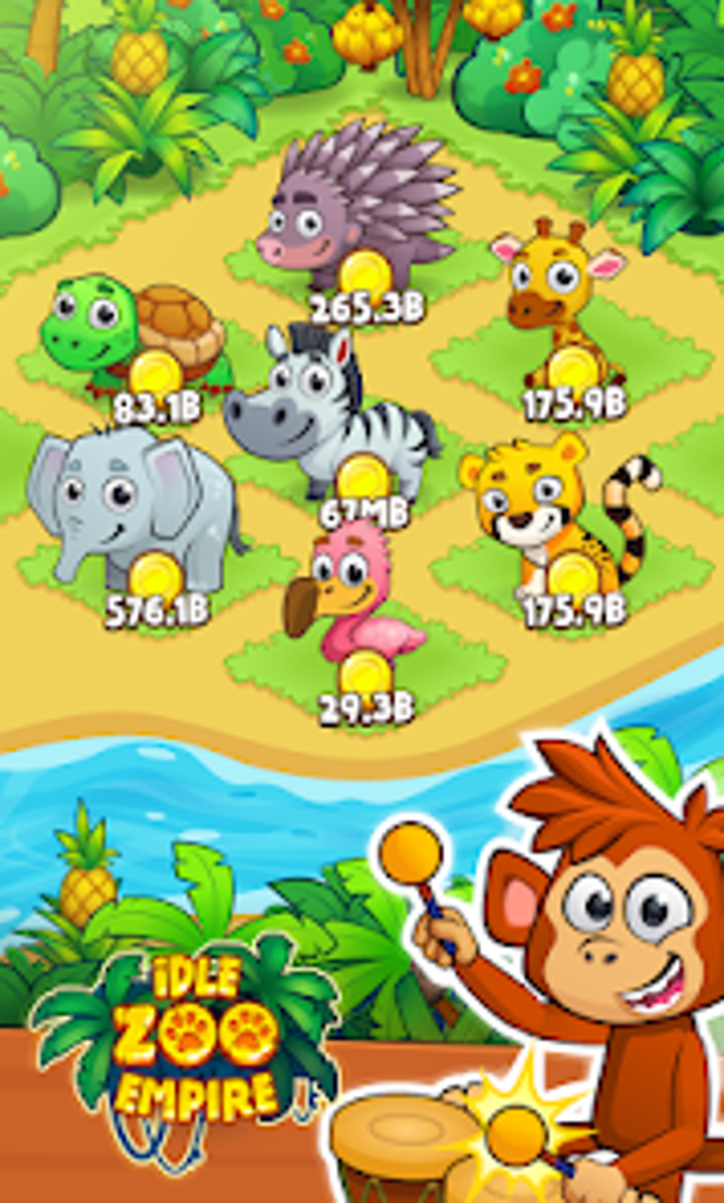 Android Idle Zoo Tap Empire 