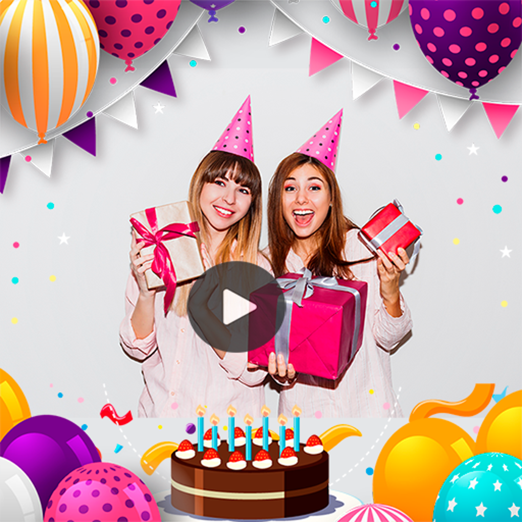 Birthday Video Invitation Maker Para Android Download