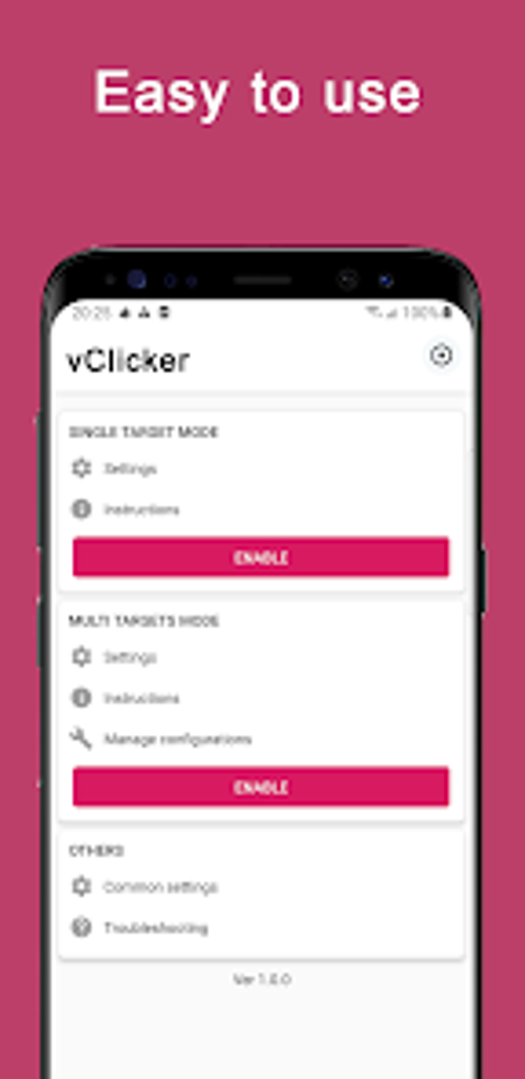 vClicker - Auto Clicker Tap для Android — Скачать