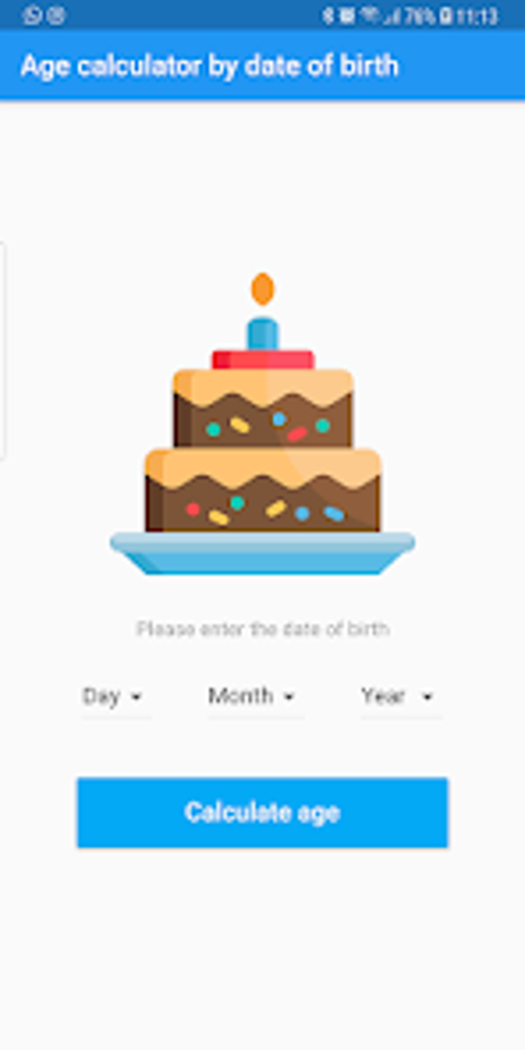 Age Calculator From Date Of Bi For Android Download