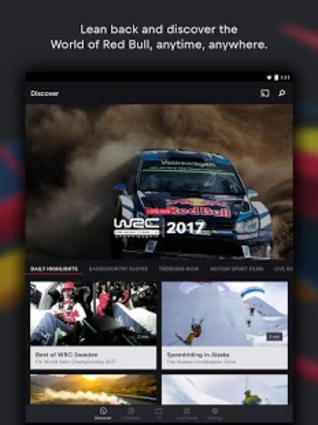 Red Bull Tv Apk Para Android Descargar - get free robux tips 2k19 apk app descarga gratis para android