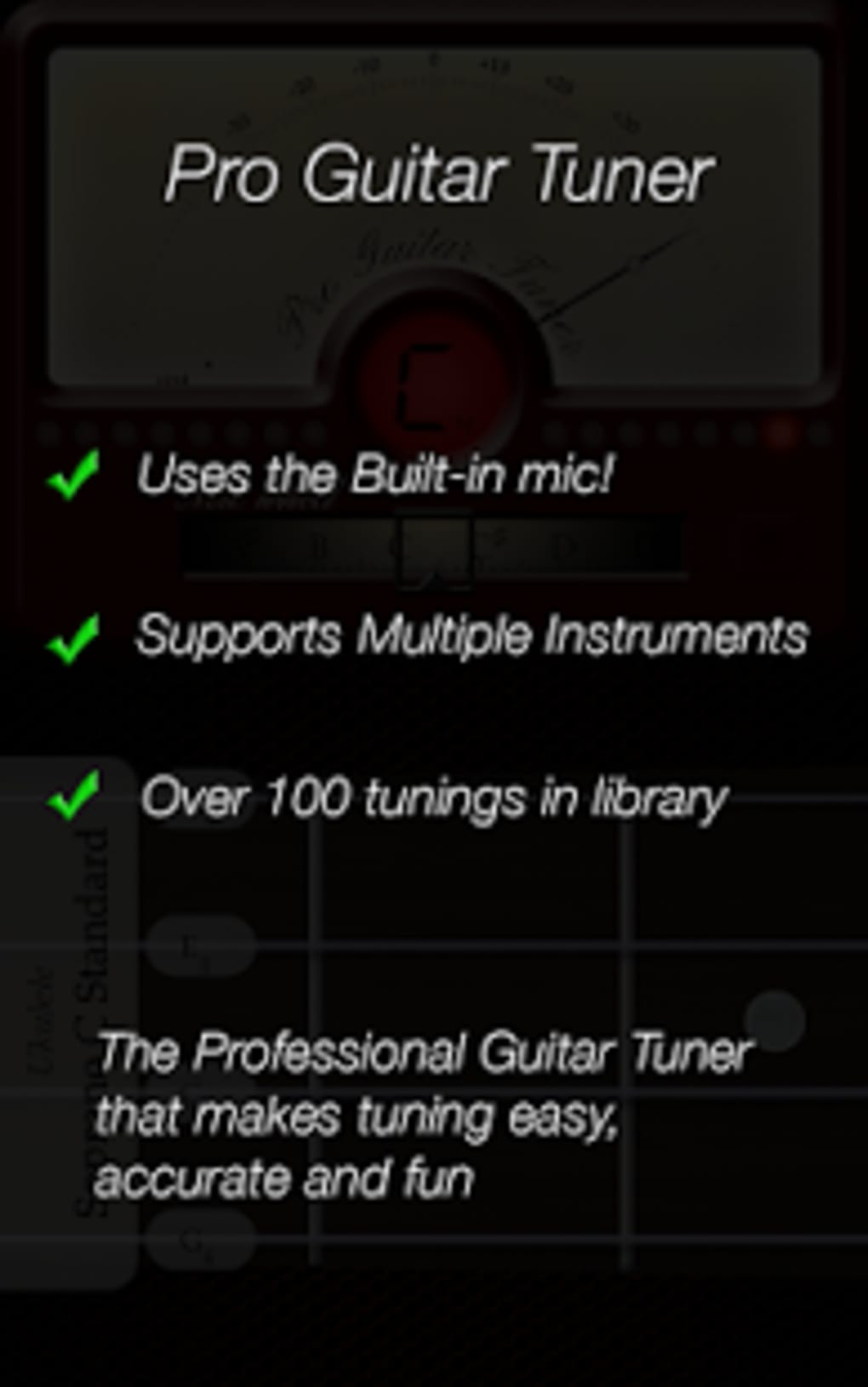 pro guitar tuner app download