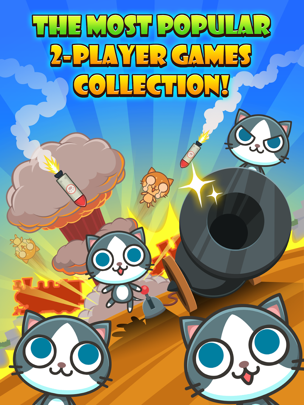 Cats Carnival - 2 Player Games APK для Android — Скачать