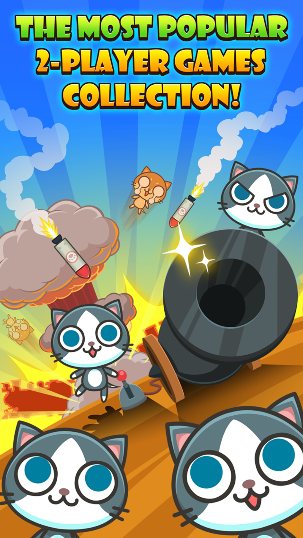 Cats Carnival - 2 Player Games APK для Android — Скачать