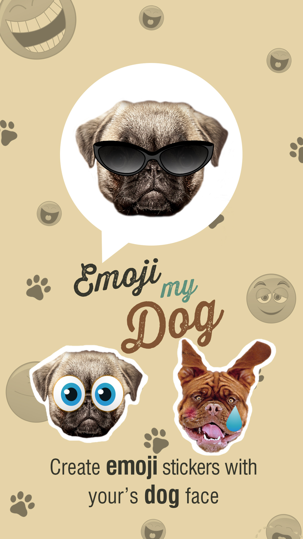Emoji My Dog Make Custom Emojis of Dogs Photos para iPhone Descargar