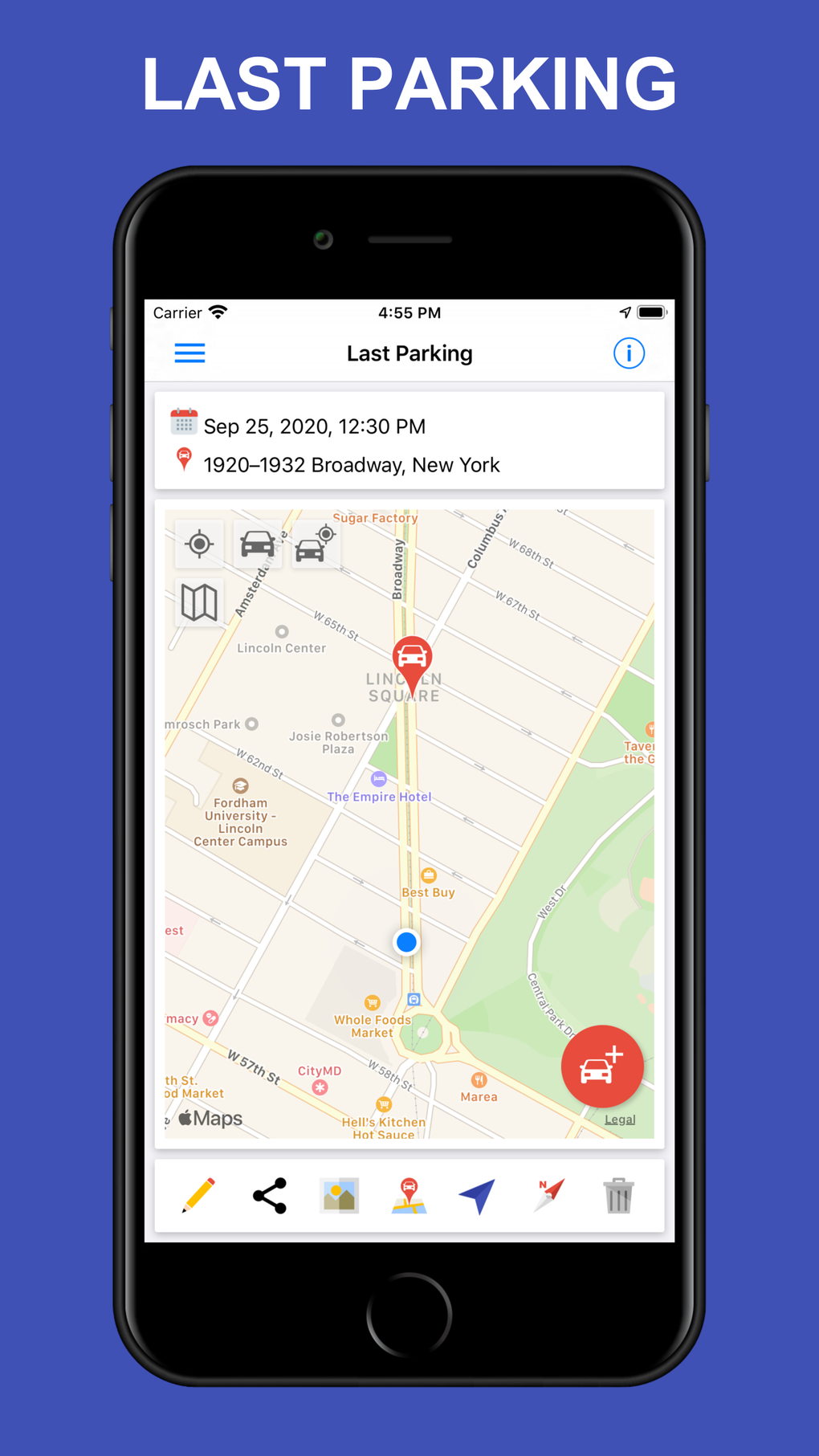 ParKing - Find My Parked Car for iPhone - Download