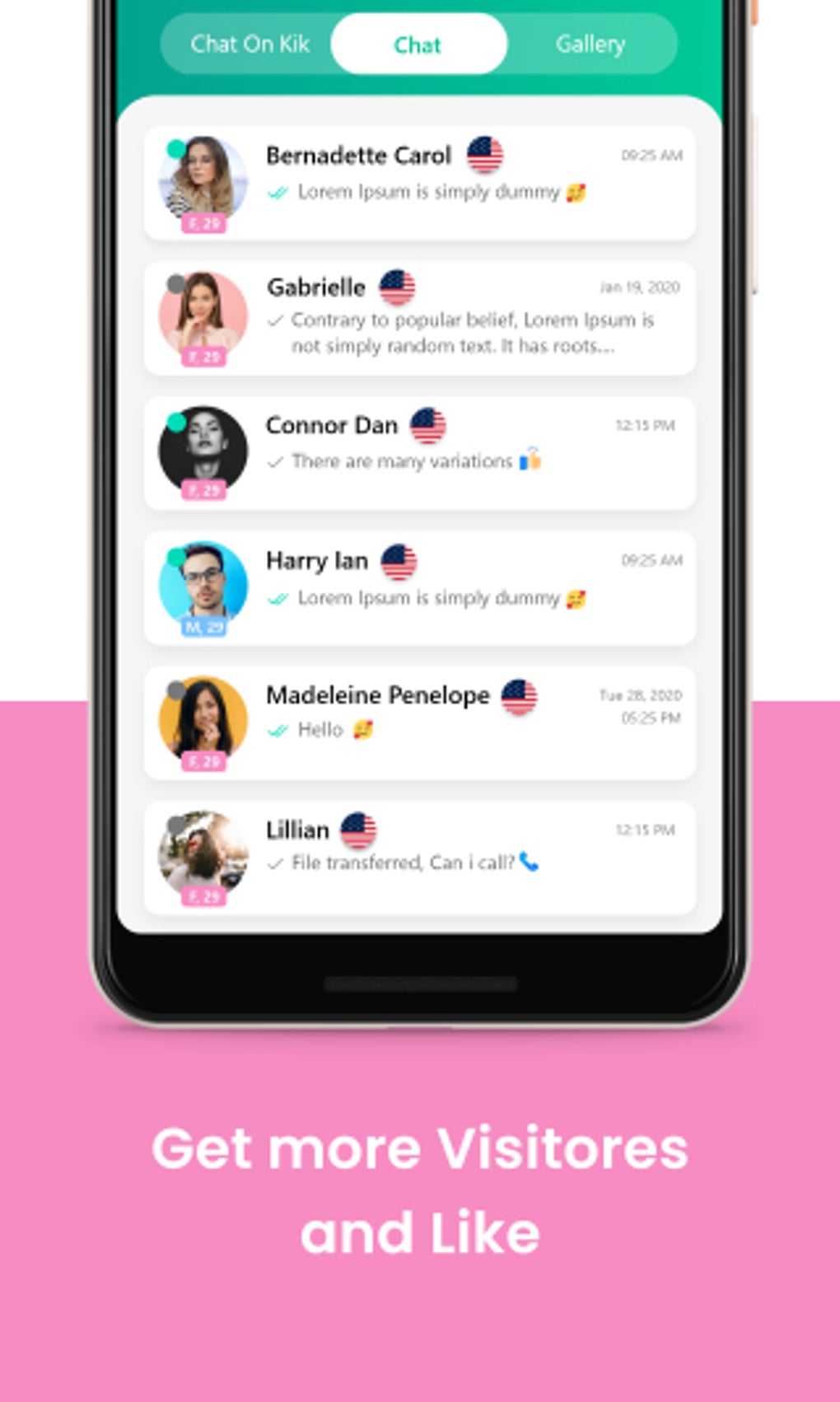 Chat with Friends - Friend Finder