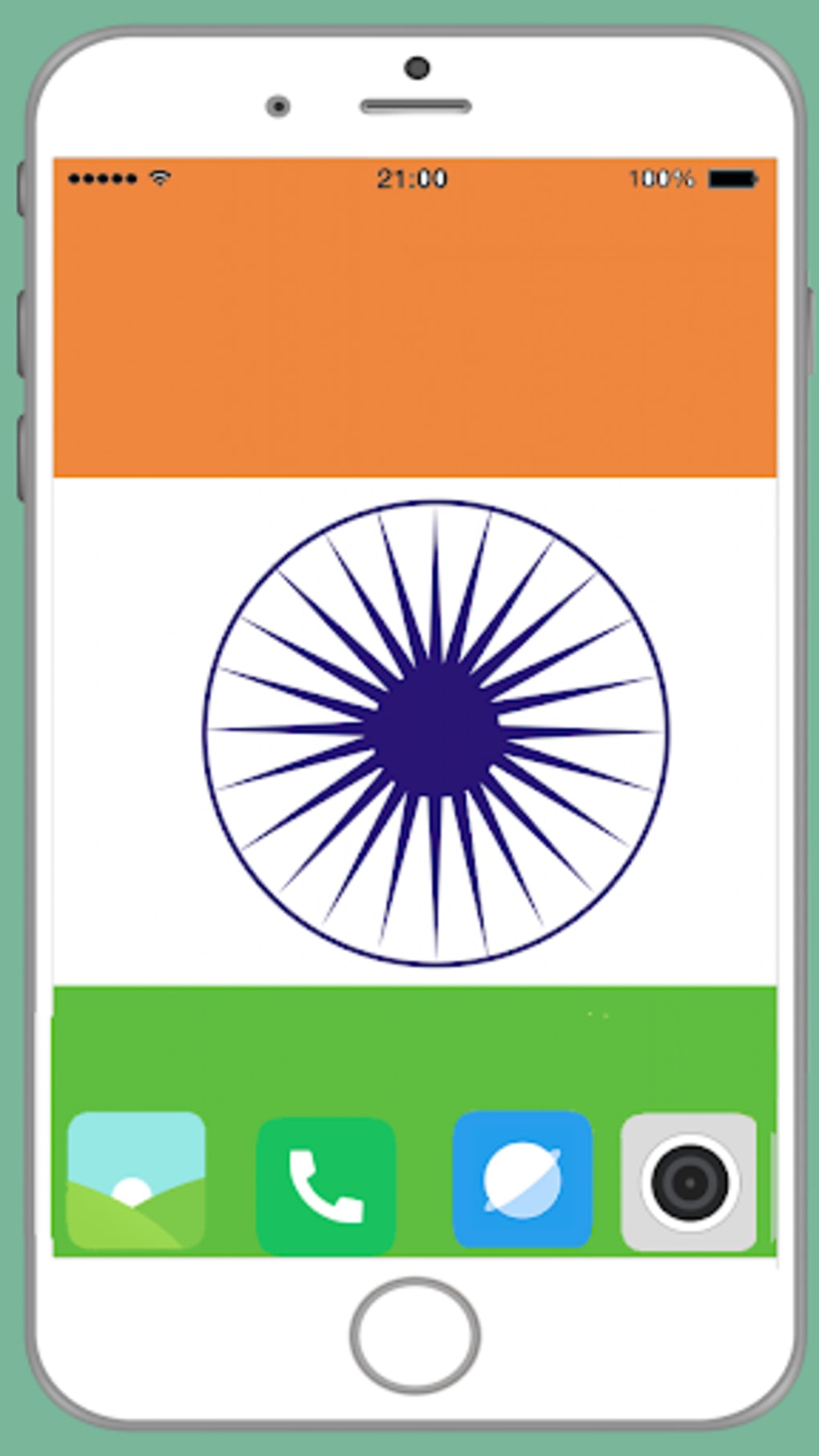 Indian Flag Full HD Wallpaper APK for Android - Download