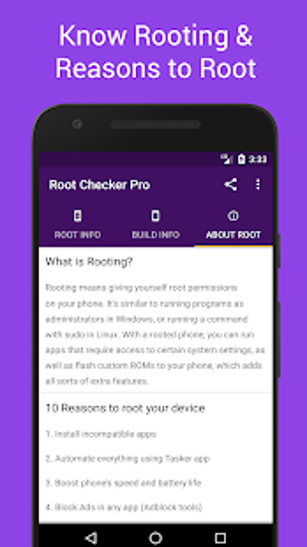 Root Checker Pro для Android — Скачать