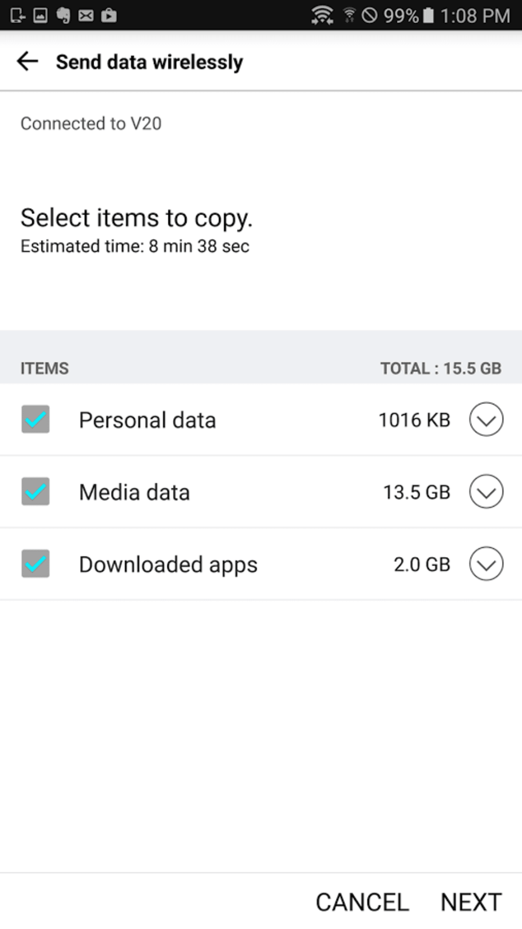 LG Backup (Sender) for Android - Download Android