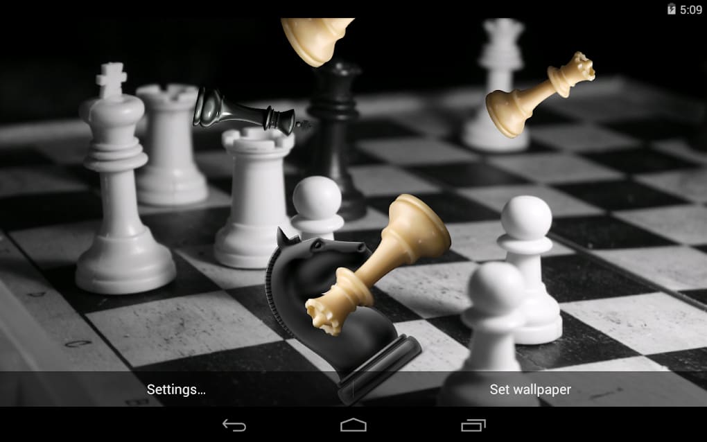 Chess HD para Android baixar grátis. O papel de parede animado Xadrez HD de  Android.