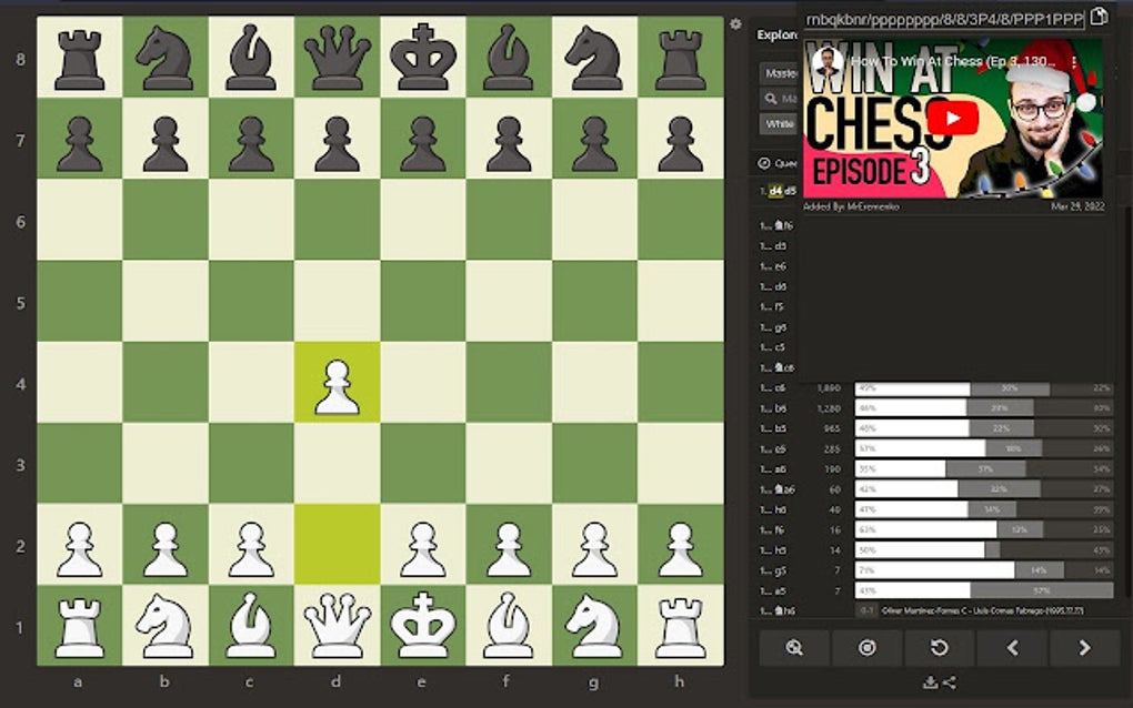 Chess Openings For Google Chrome - Extension Download