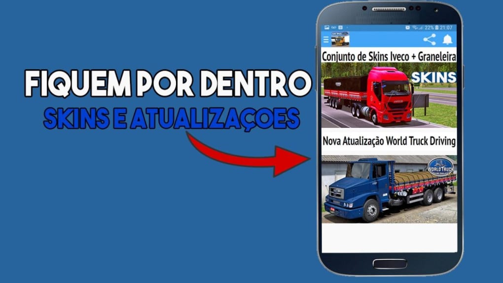 Skins World Truck Driving Simulator APK для Android — Скачать
