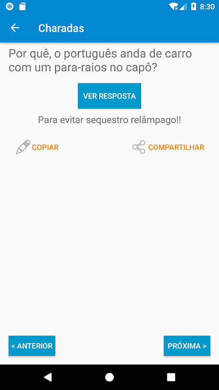 Download do APK de Charadas e Respostas Engraçadas para Android