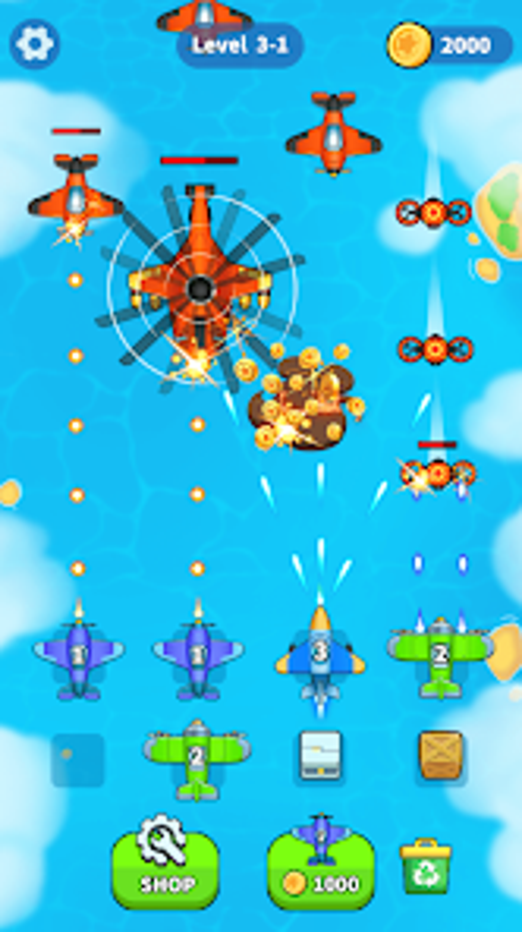 Merge Plane : Idle Game لنظام Android - تنزيل