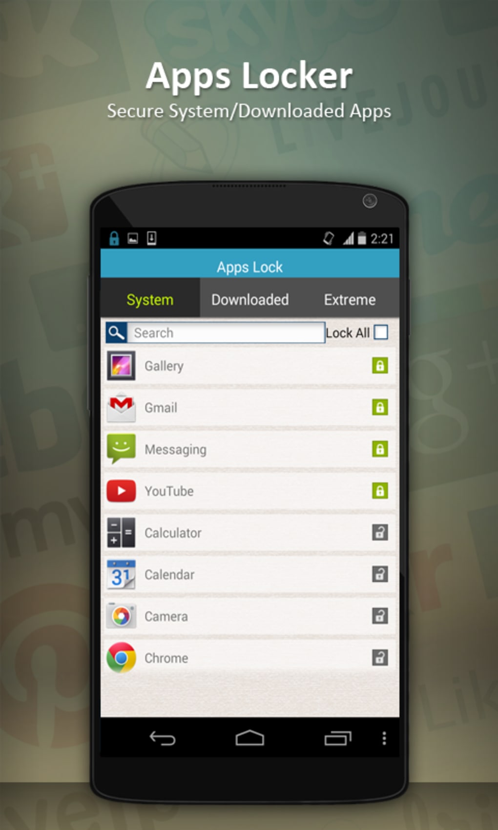 apps lock gallery hider screenshot