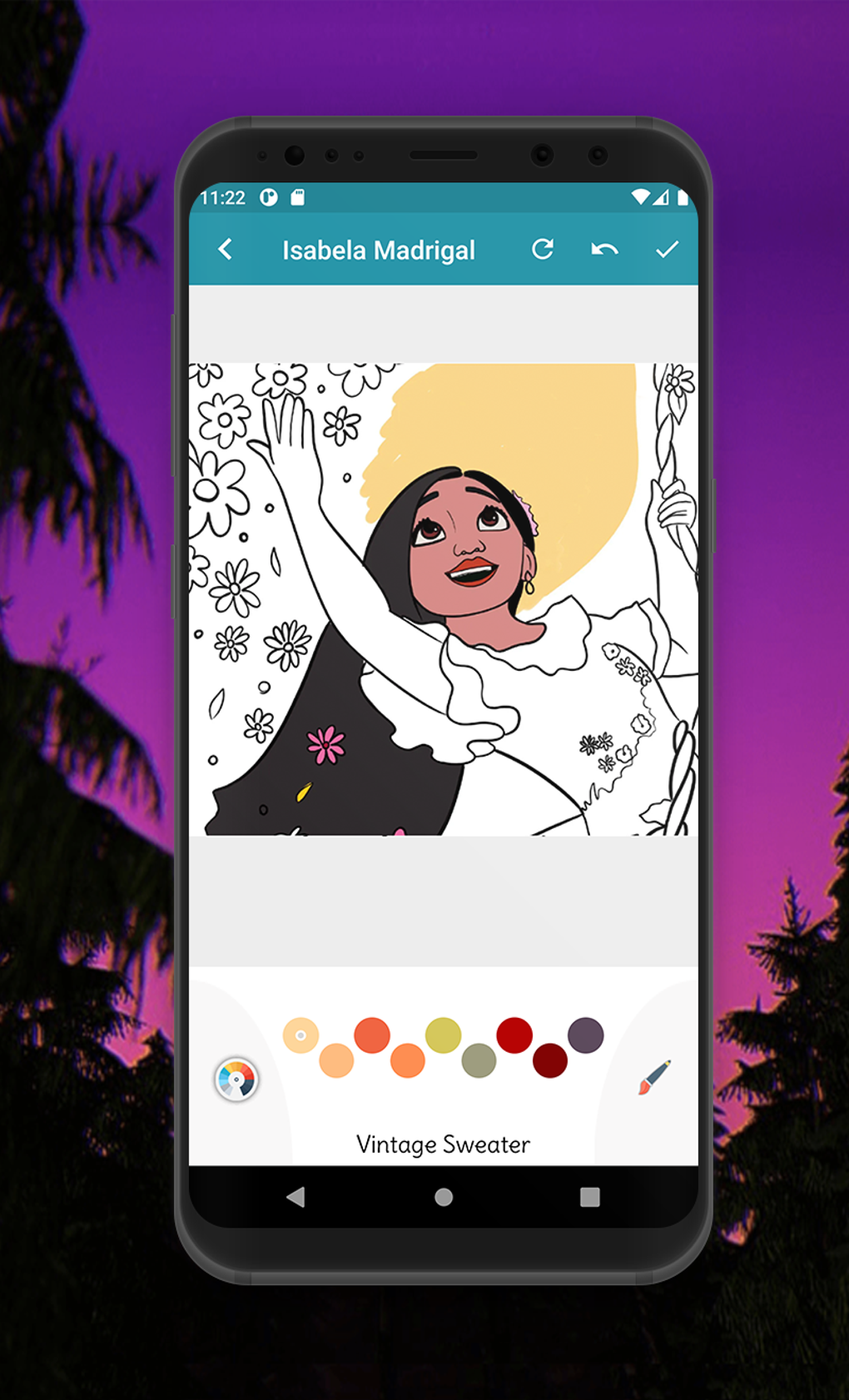 Isabela Madrigal Coloring Game для Android — Скачать