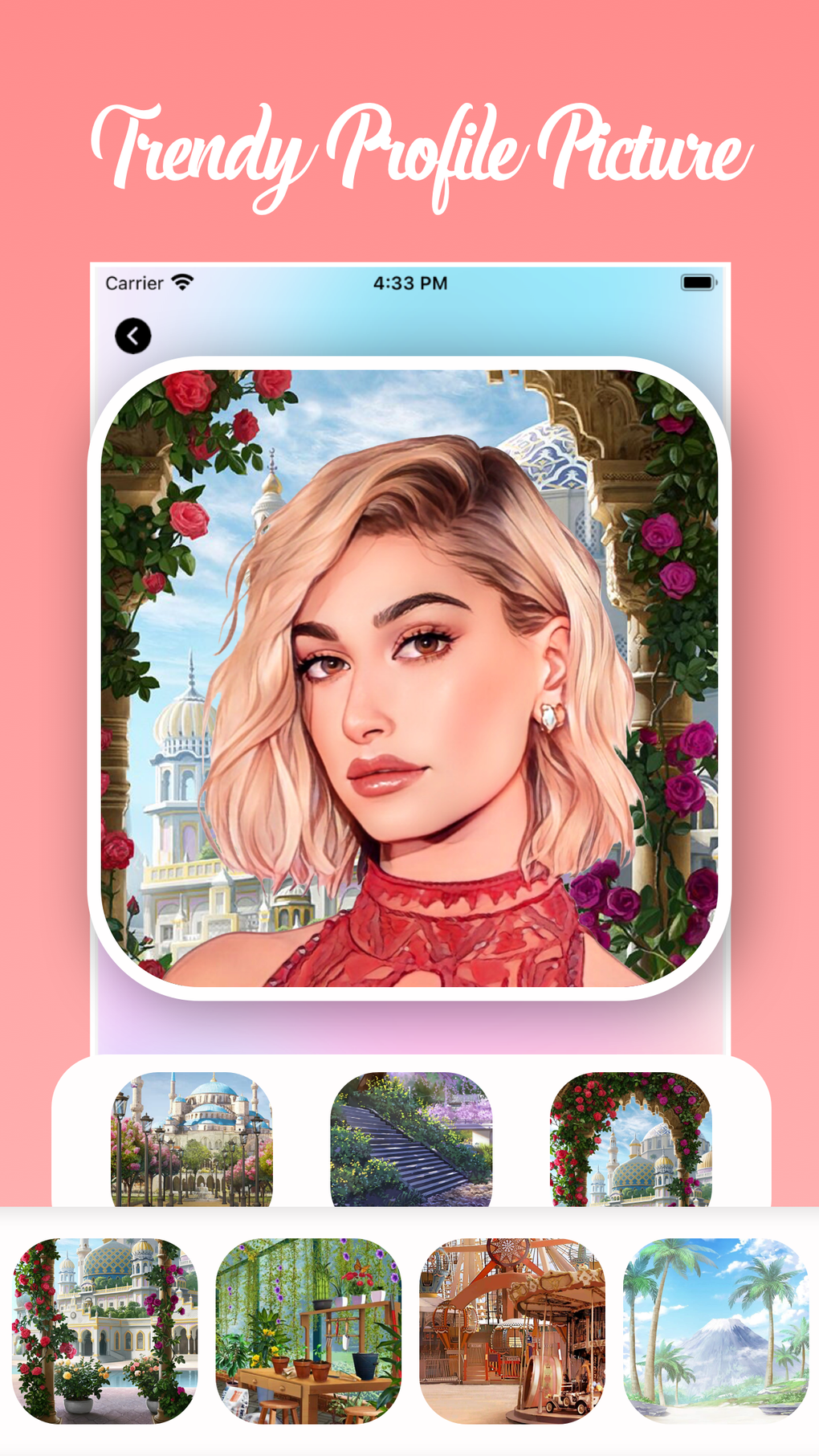 New Profile Picture Editor Art for iPhone - Download