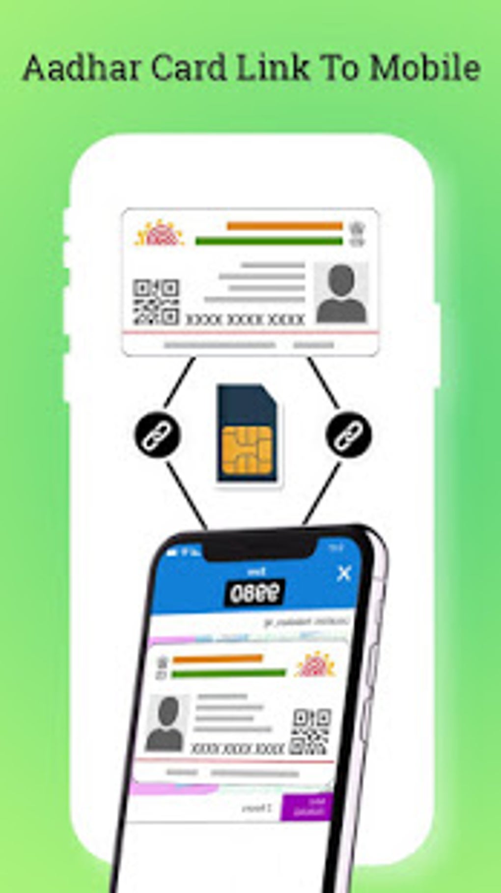 Aadhar Card Link To Mobile Guide Loan Of Aadhar Voor Android Download