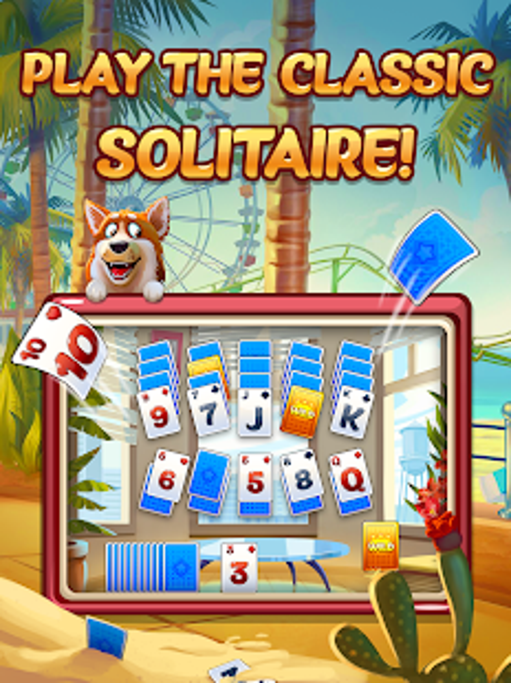 Solitaire - Lucky Star - Tripeaks для Android — Скачать