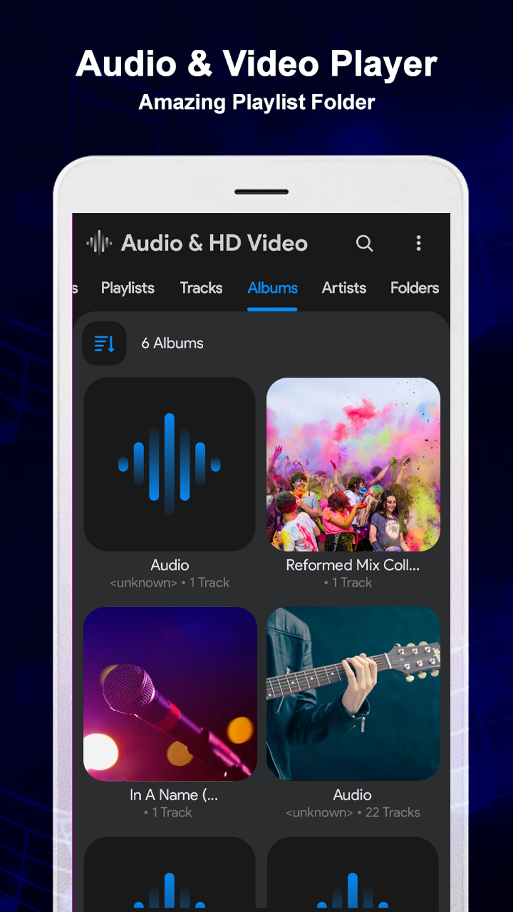 Audio Video Player with Music для Android — Скачать