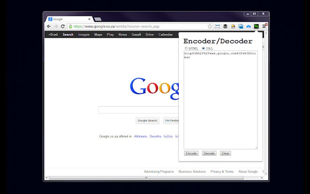 Encoder Decoder For Google Chrome Extension Download