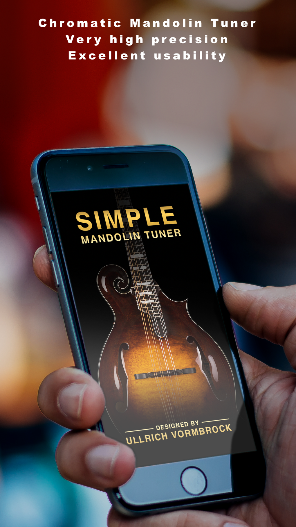 Simple Mandolin Tuner для iPhone — Скачать