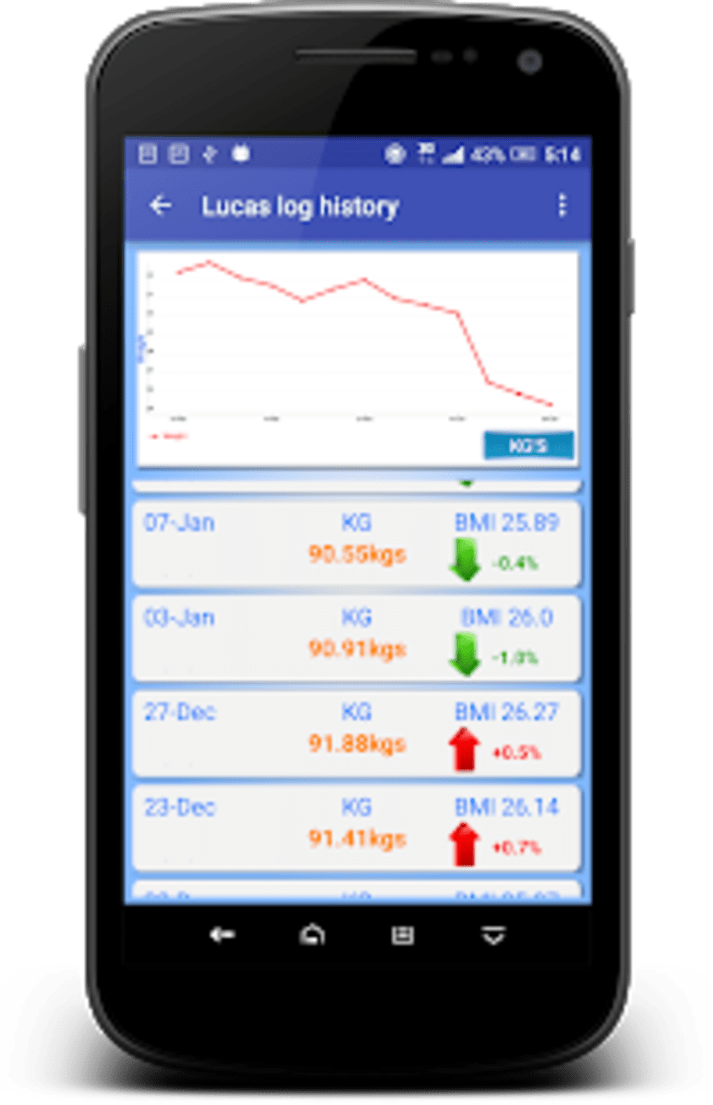 Bmi Calculator Weight Loss Tracker For Android Download