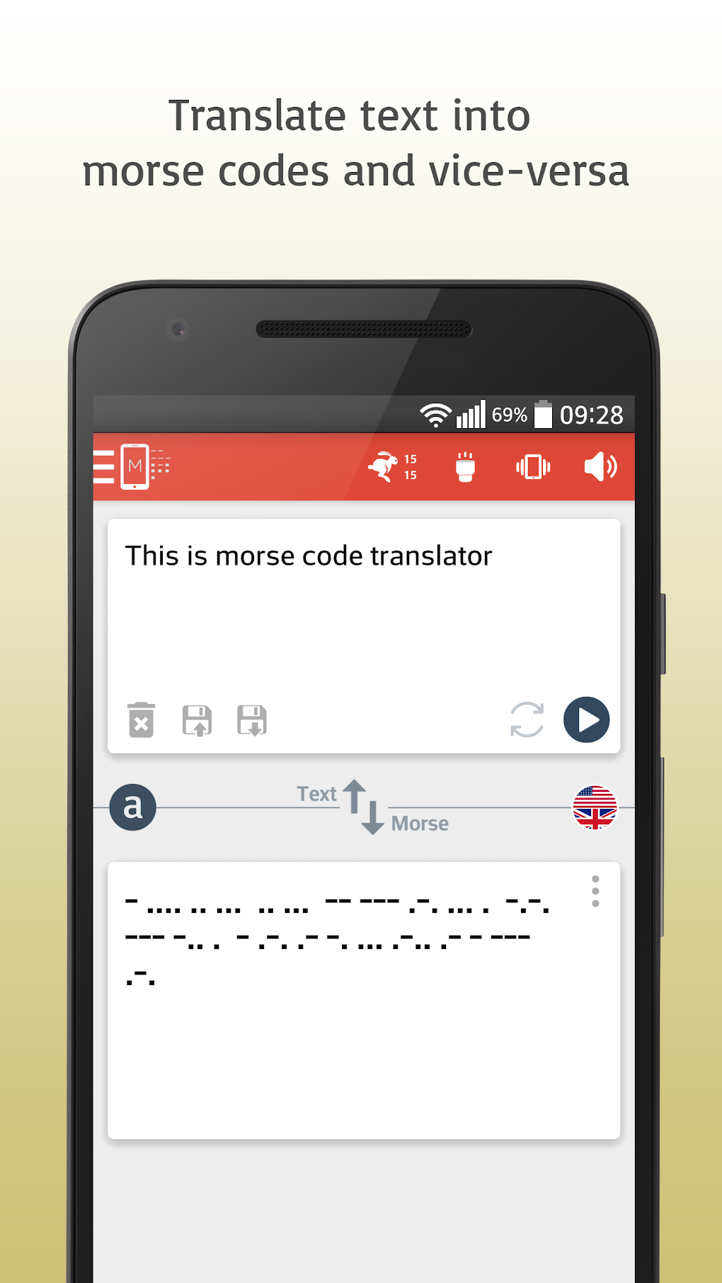 Morse Code Translator APK для Android — Скачать