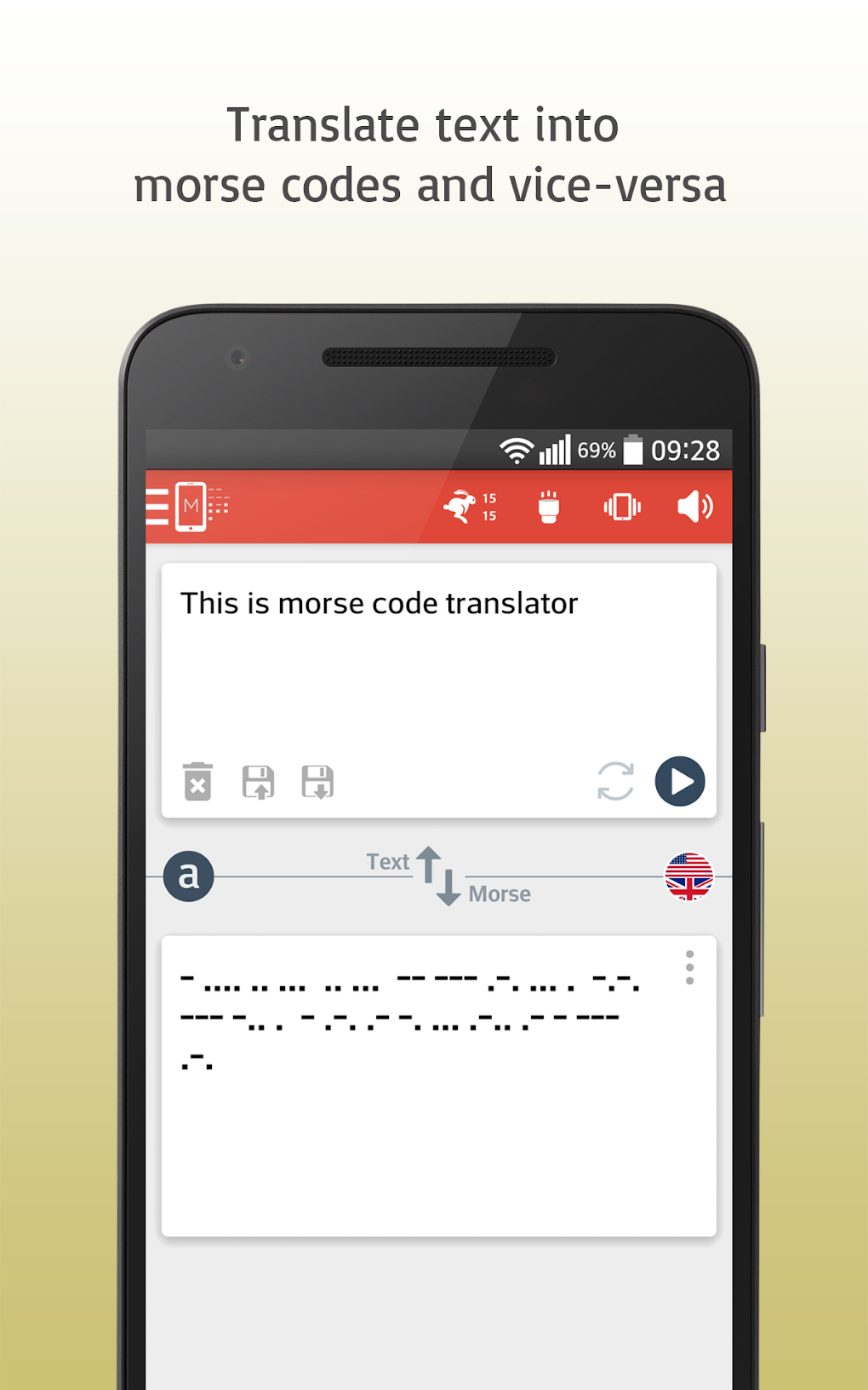 Morse Code Translator APK для Android — Скачать