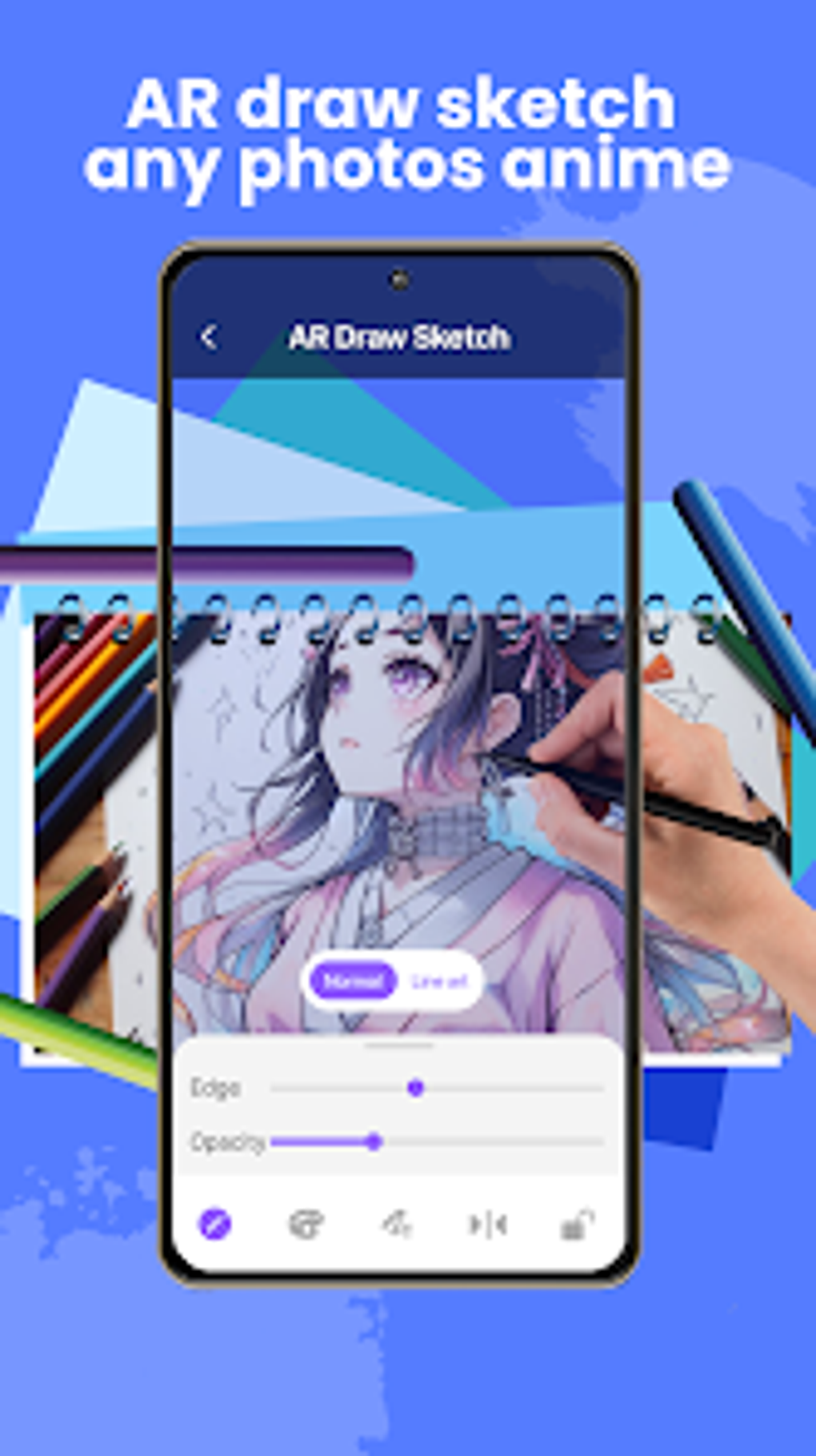 Draw Sketch - Learn Draw Anime для Android — Скачать