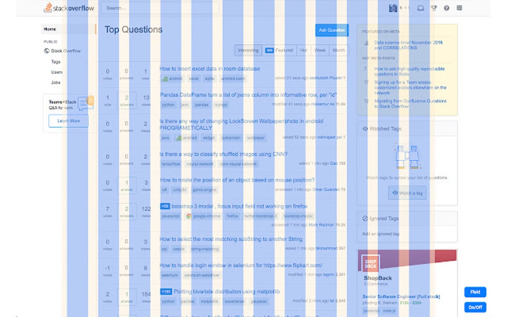 Bootstrap Grid for any Website for Google Chrome - Extension Download