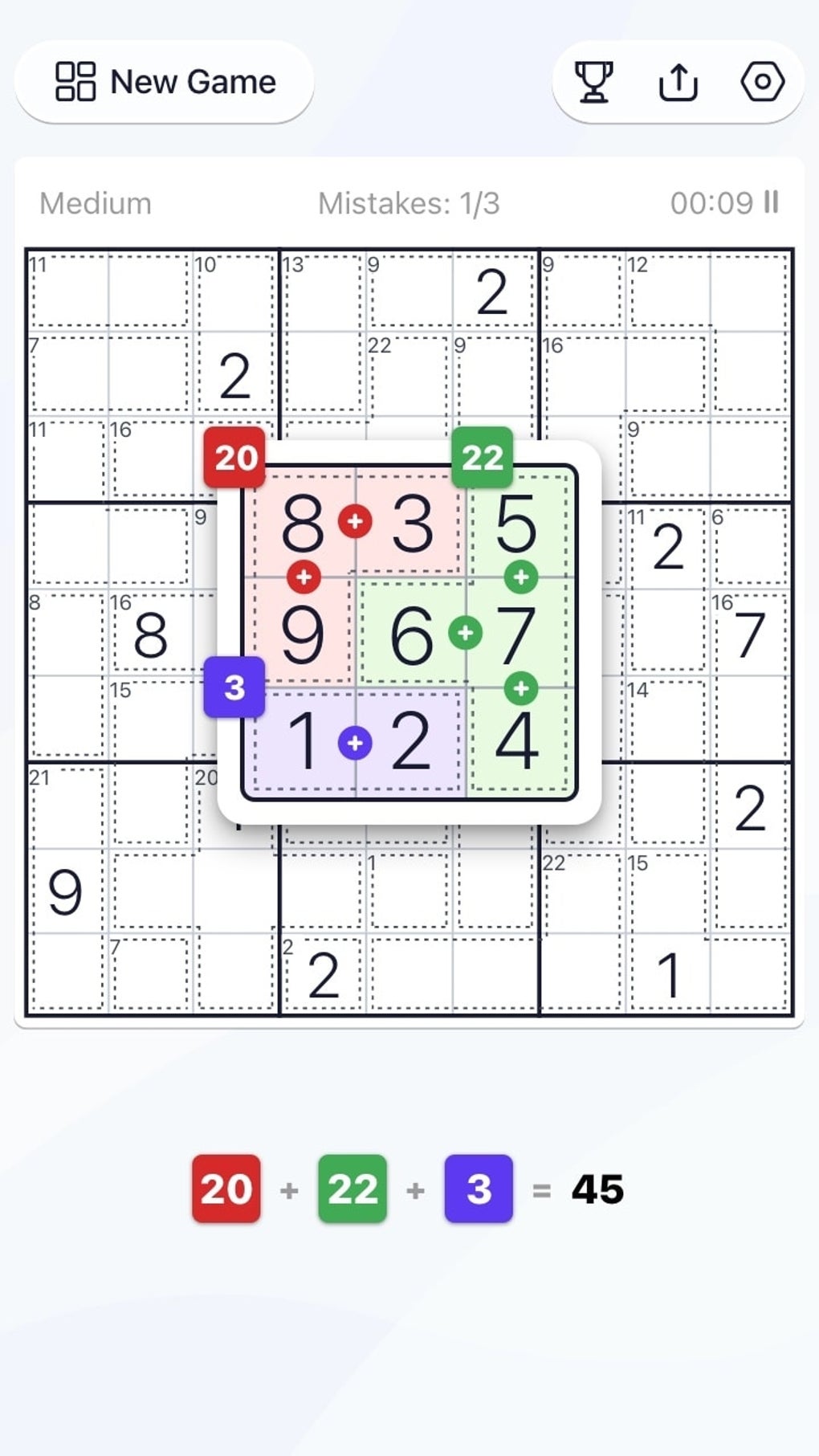 Play Killer Sudoku - Sudoku Puzzles Online for Free on PC & Mobile