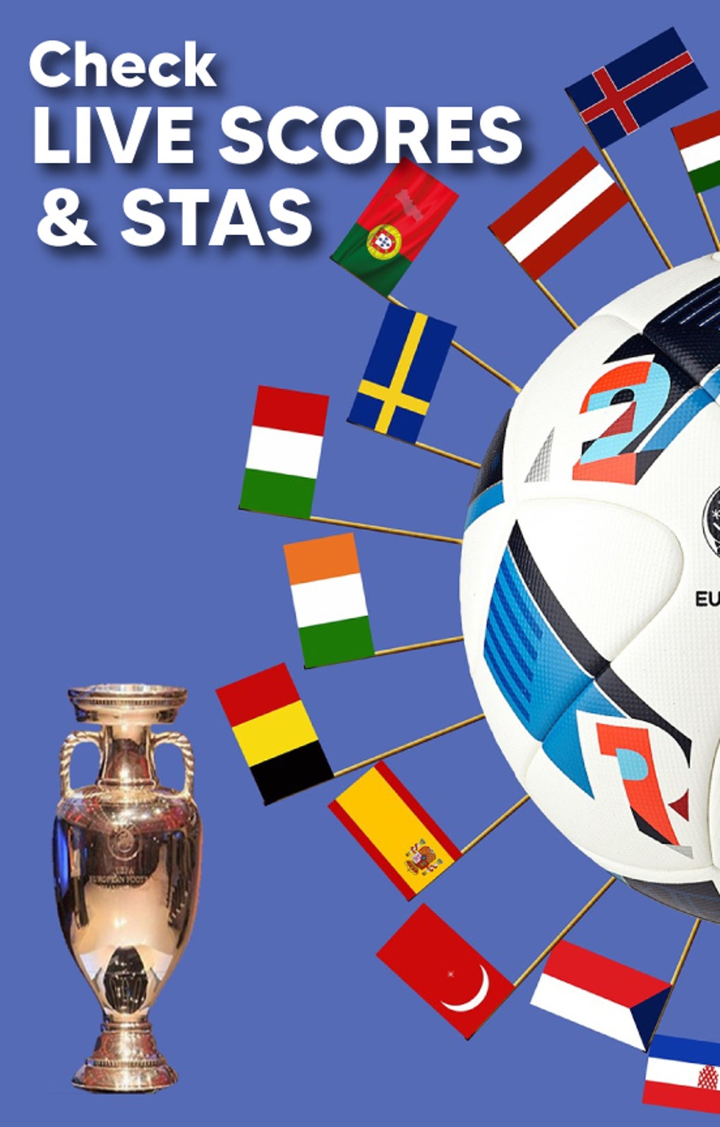 UEFA EURO Cup Live Football Score Fixtures For Android 