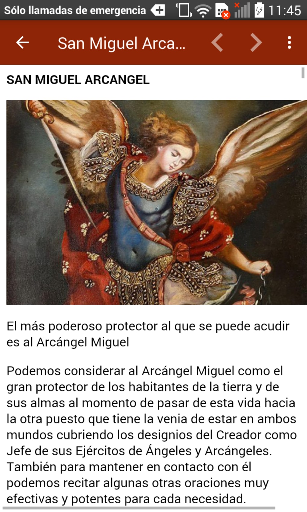 San Miguel Arcángel - Oraciones con los Santos - Good News
