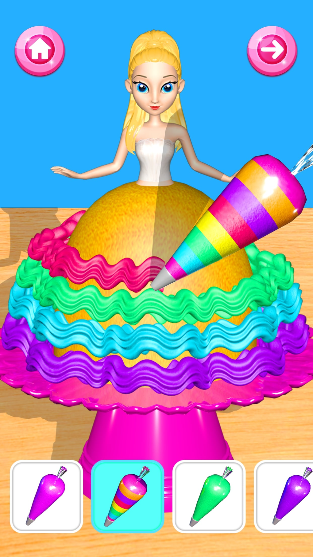 Cake DIY Baking Food Games For IPhone 