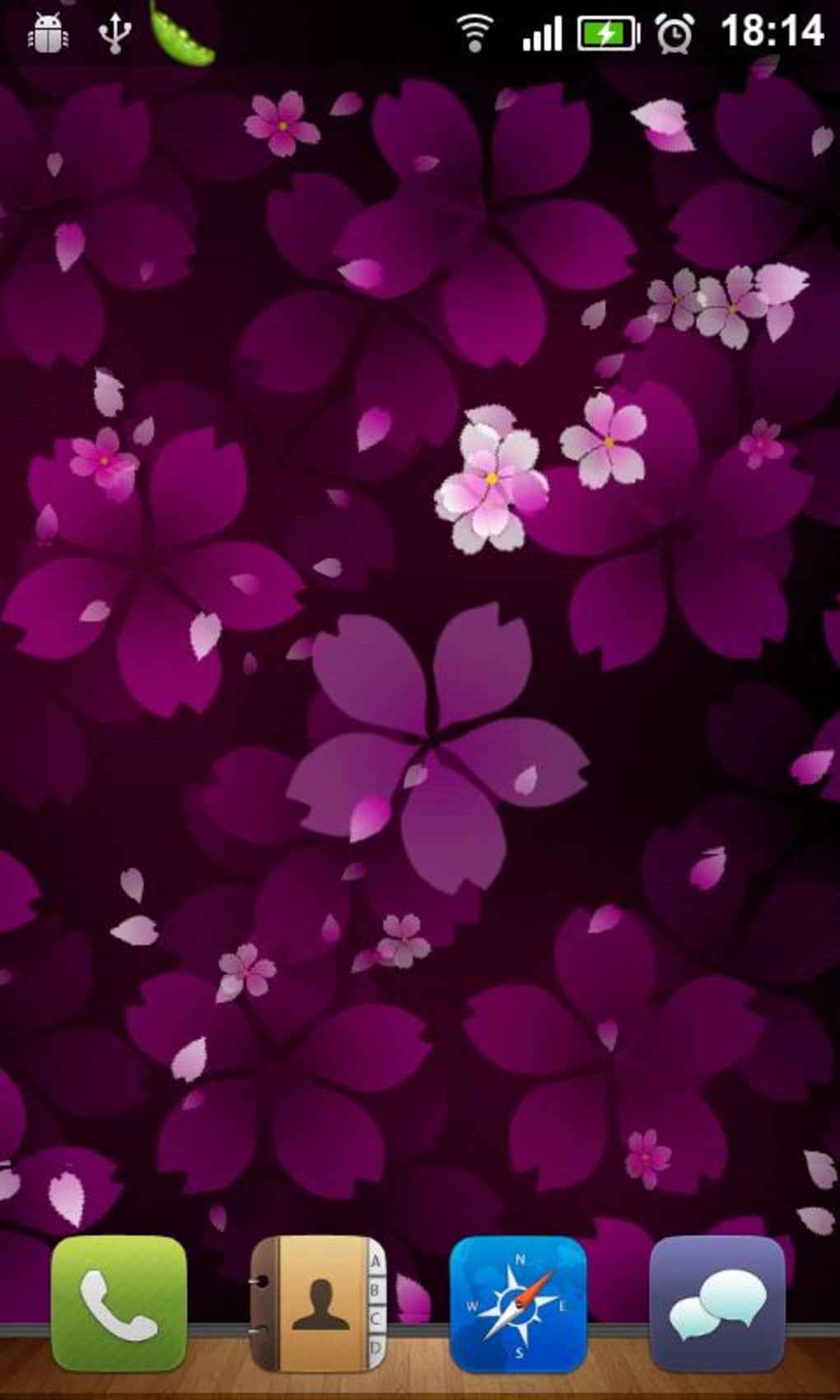 Sakura Falling Live Wallpaper For Android ダウンロード