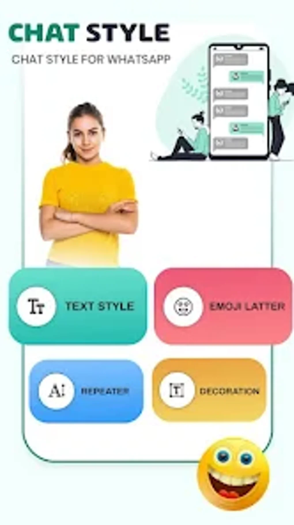 About: Stylish Chat for Whatsapp: Stylish Font (Google Play