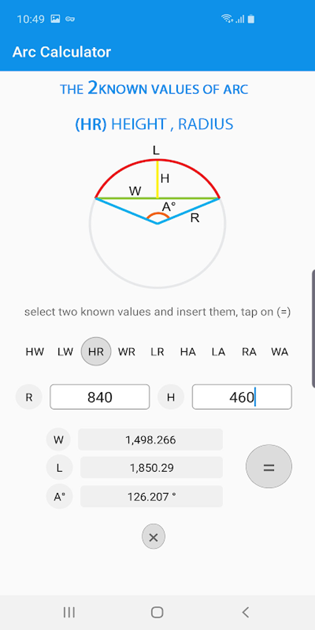 Arc Calculator Per Android Download