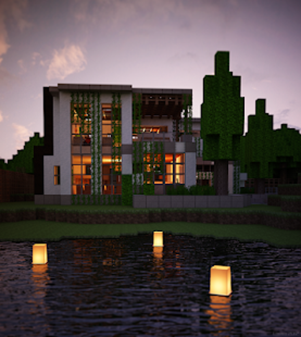 Modern House for Minecraft - 350 Best Design для Android — Скачать