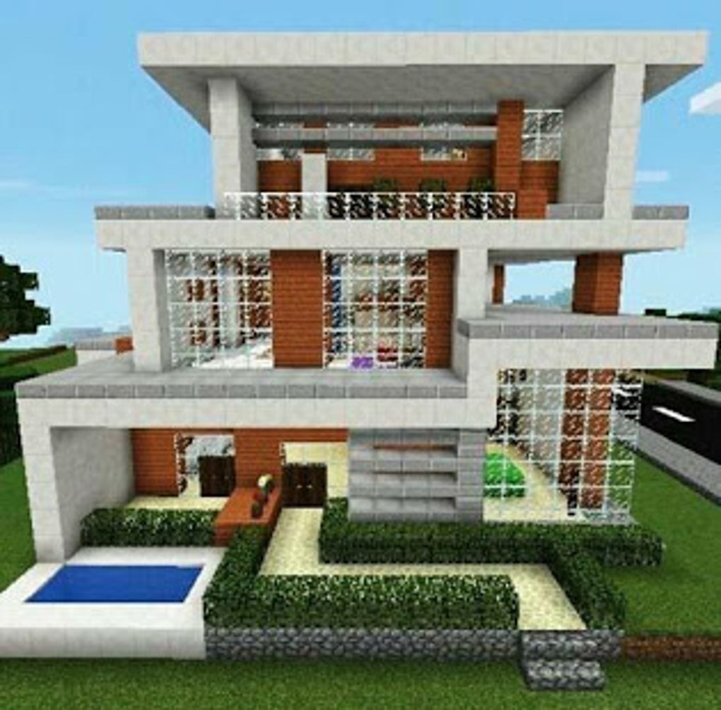 Modern House for Minecraft - 350 Best Design для Android — Скачать