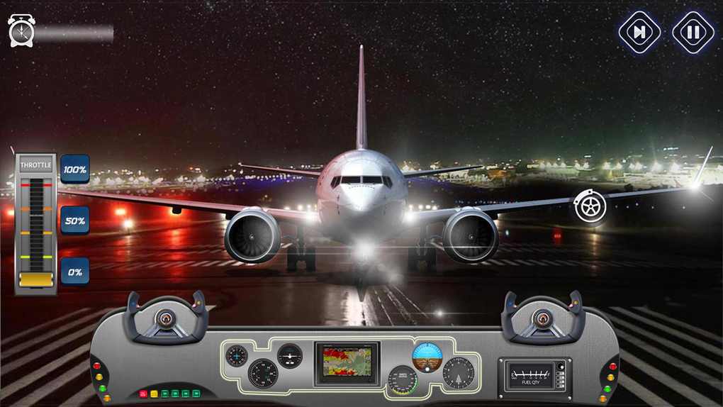 iPhone için City Airplane Pilot Flight Sim - İndir