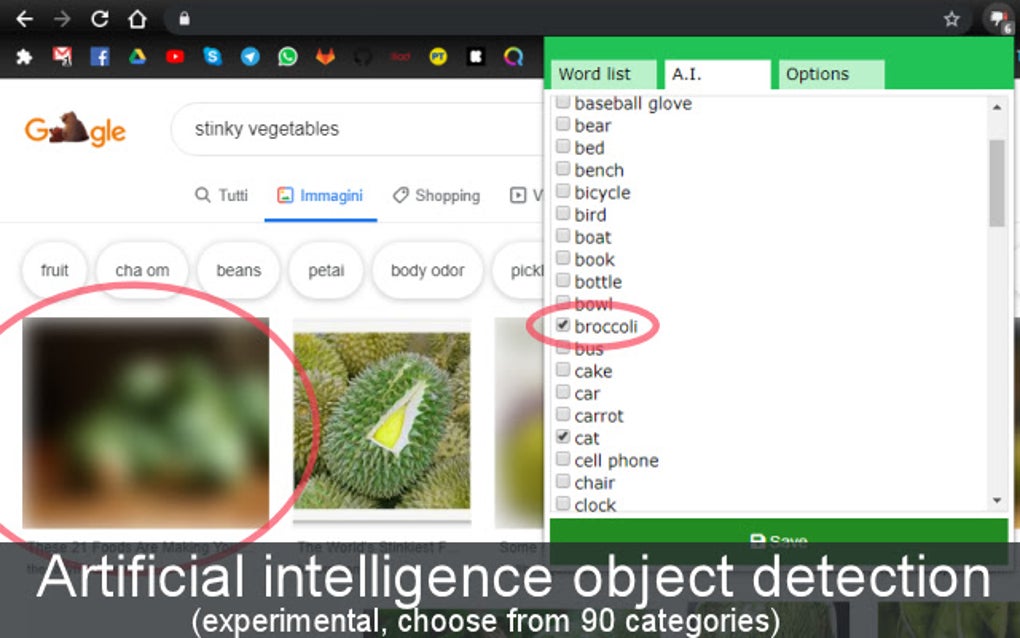 Begone for Google Chrome - Extension Download