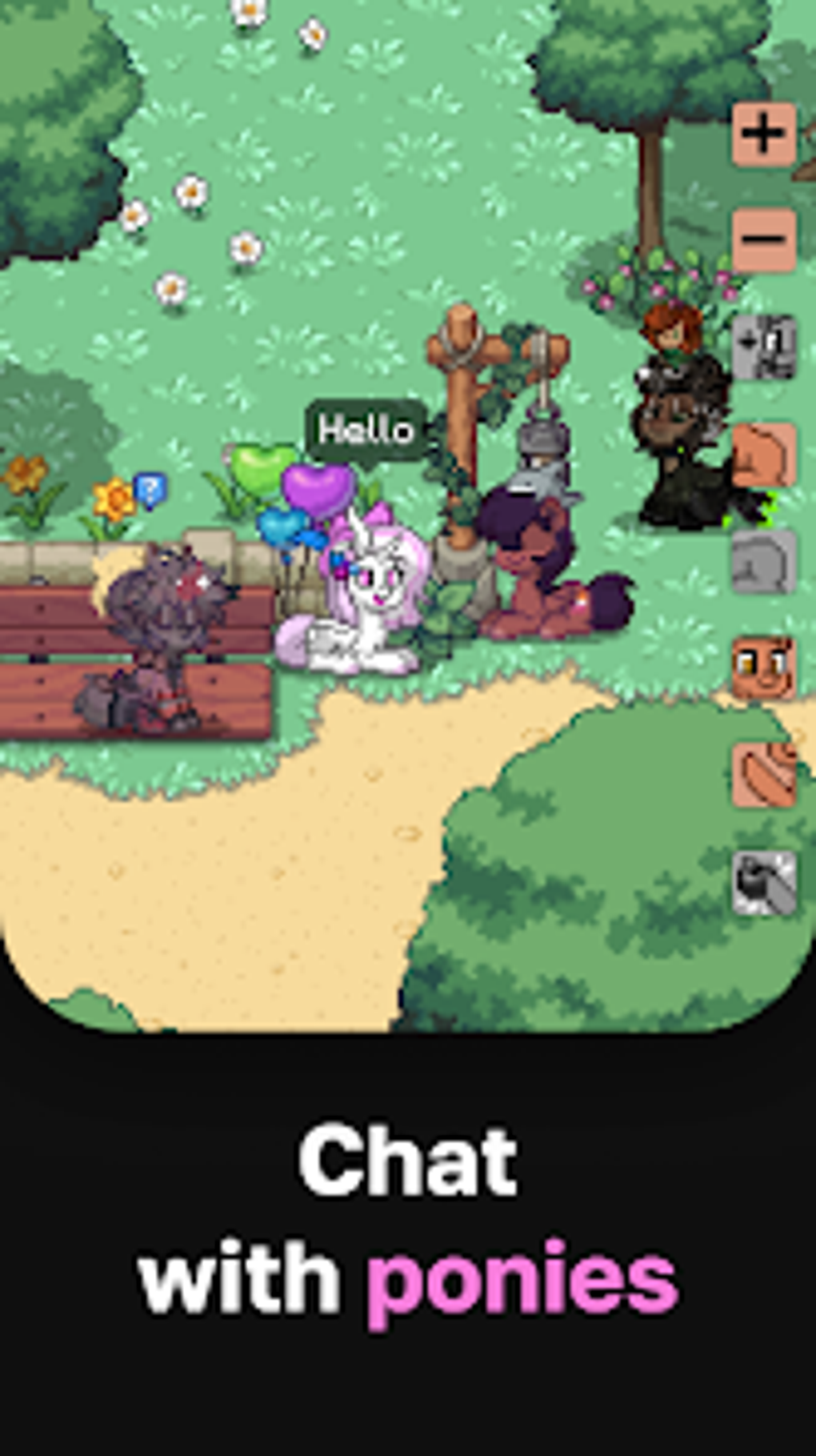 Worlds of Pony - Pony Town для Android — Скачать