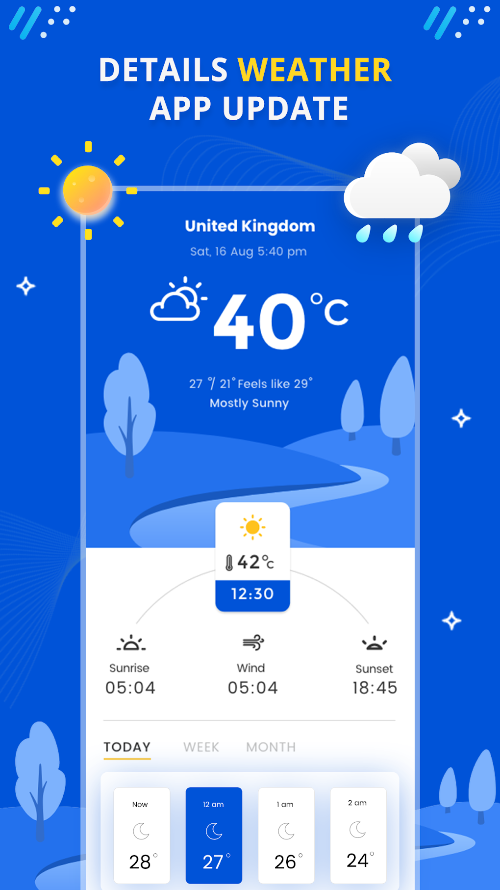 Weather App Forecast Radar Android 