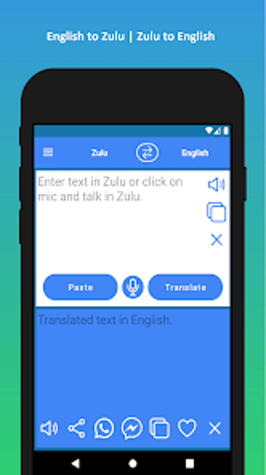 English To Zulu Translator App Android 