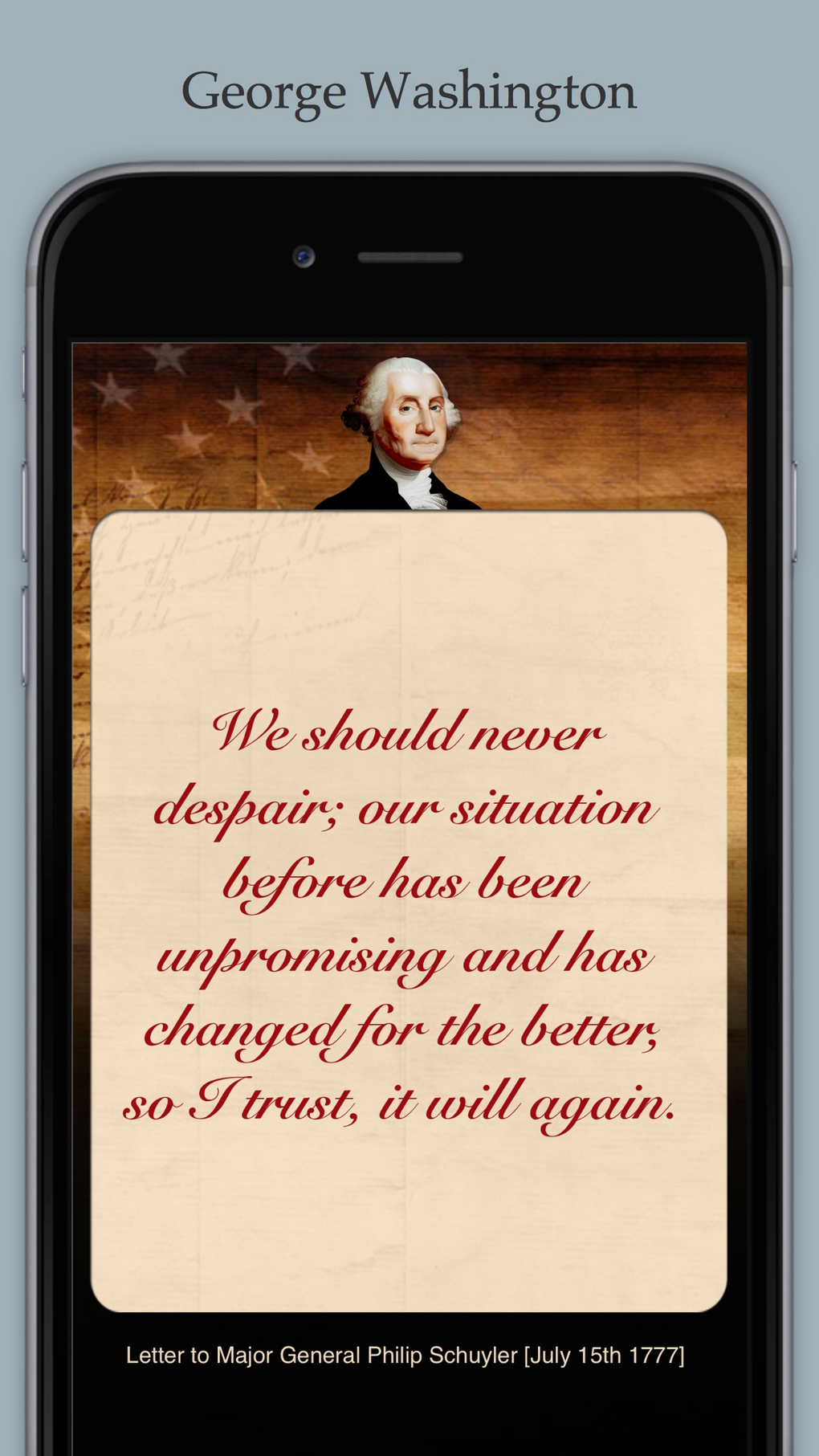 Texts From Founding Fathers For IPhone - Download