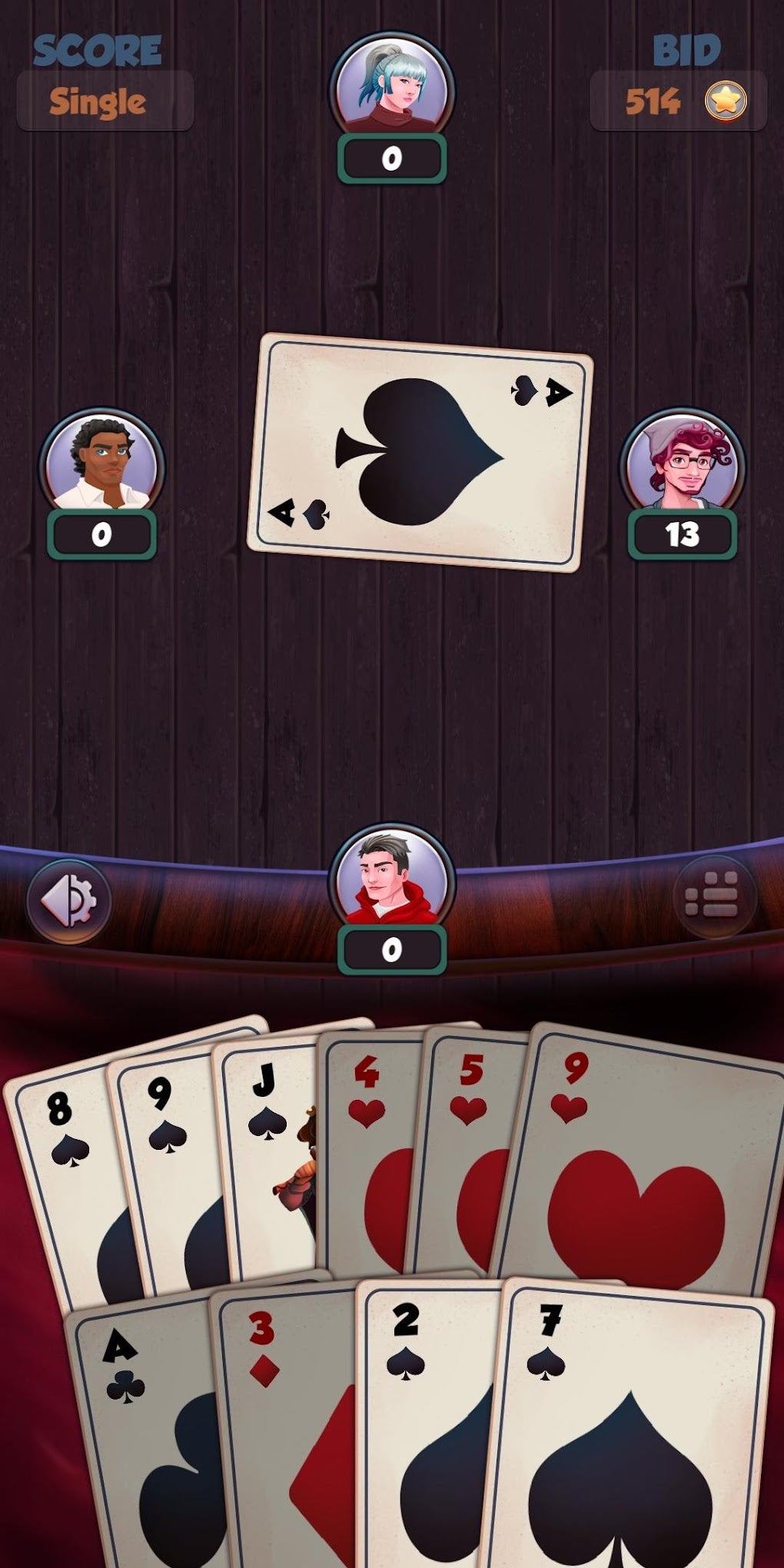 Hearts - Offline Card Games для Android — Скачать